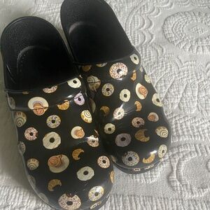 Gently used Dansko Donut Clogs